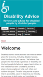 Mobile Screenshot of disability-advice.info